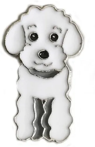 Miniatura 11 de Broche de perro carlino encantador para mascotas, broche de ramillete de metal, placa de identificación para perro, regalo de cumpleaños de Navidad