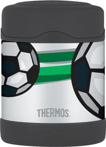 Miniatura 5 de Thermos - Blue Kids Food Flask (9.8 fl oz) - Sin BPA, acero inoxidable, a prueba de derrames, termo para lonchera, 5 horas de calor y 7 horas