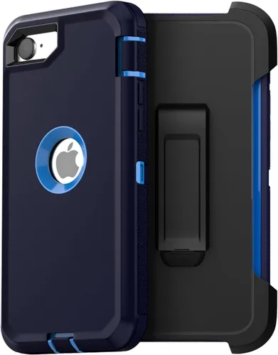Miniatura 16 de AICase Funda para iPhone SE Case de 3ª y 2ª Generación, para iPhone SE 2022/2020 Protector de Pantalla Integrado Resistente Protección Antigolpes