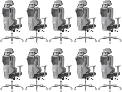 Miniatura 14 de EUREKA ERGONOMIC Typhon - Silla ergonómica de oficina, sillas de escritorio de oficina en casa, sillas de juegos para adultos, silla de oficina