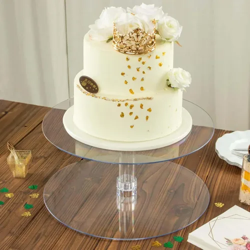 Miniatura 6 de Efavormart - Soporte para decoración de postres de 2 niveles de 18 pulgadas para cumpleaños, Navidad, fiesta, boda