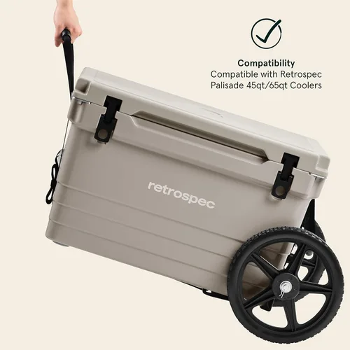 Miniatura 7 de Retrospec Palisade - Kit de ruedas enfriadoras de 45 y 65 cuartos de galón