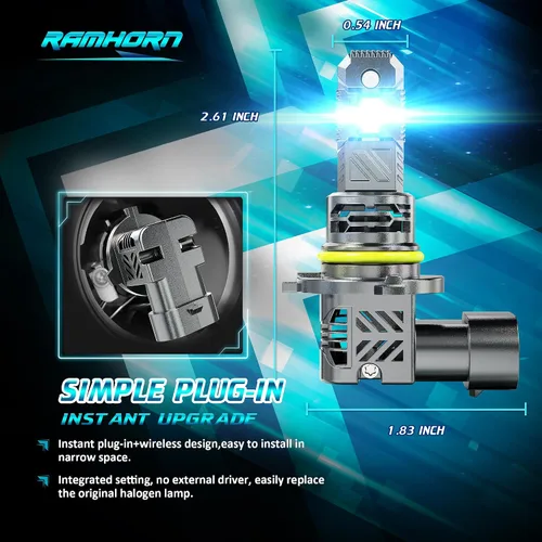 Miniatura 3 de RAMHORN Bombillas 9012