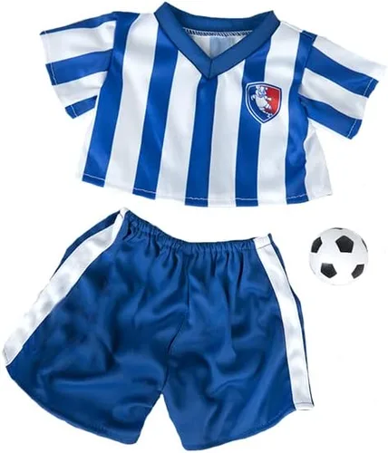 All-Stars - Uniforme de fútbol con pelota de fútbol para juguete de peluche, uniforme de fútbol para ti juguete suave, se adapta a la mayoría de