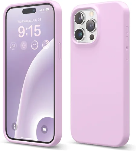 Miniatura 39 de elago Funda compatible con iPhone 15 Pro Max, de silicona líquida, funda protectora de cuerpo completo, a prueba de golpes, funda delgada