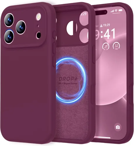Miniatura 298 de LOVE 3000 Compatible con Funda para iPhone 15, [Cámara de Cobertura Completa de Silicona Suave] [Protección contra Caídas de 8 pies], Forro de Negro