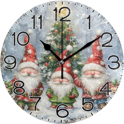 Miniatura 20 de Reloj de pared de pavo real con hermosas plumas, funciona con pilas, silencioso, de cuarzo, analógico, rústico, rústico, reloj redondo, decoración