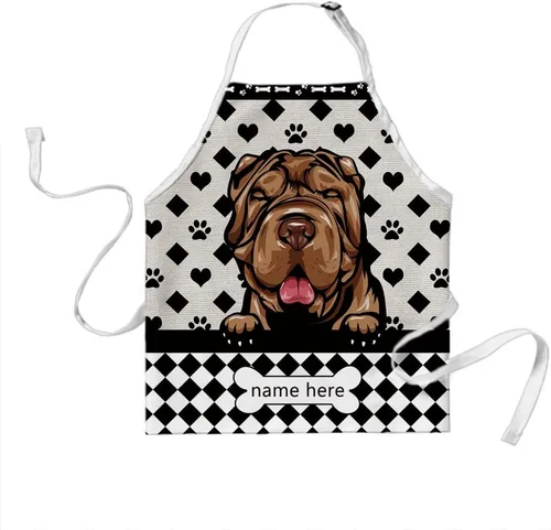 Miniatura 8 de Delantal de lunares para perro personalizado Lindo perro Rhodesian Ridgeback, RHODESIAN RIDGEBACK