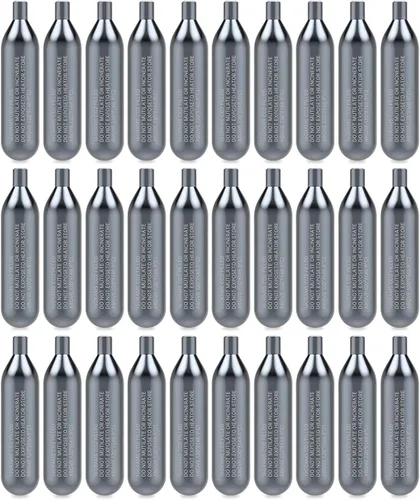 Paquete de 30 cartuchos de CO2 sin roscar de 16 gramos para pistola de drenaje Gallo, herramienta limpiadora de línea de drenaje HVAC, cartuchos de