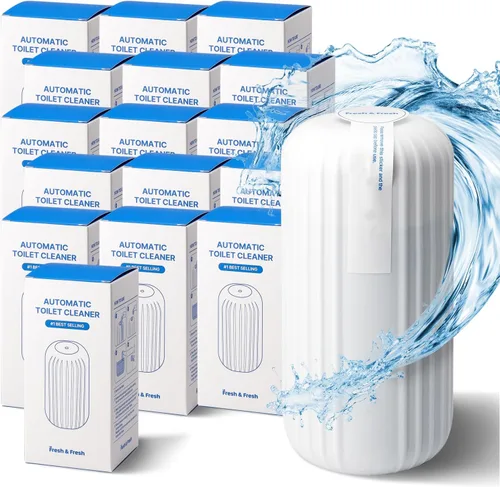 Miniatura 30 de Fresh & Fresh Limpiadores automáticos para inodoros – 3 botellas (hasta 2500 descargas/botella), limpiador comercial y residencial de 3 a 4 meses