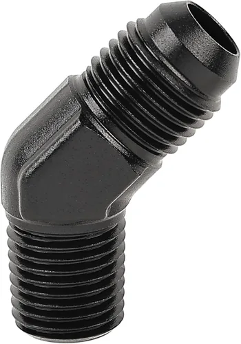 Miniatura 20 de EVIL ENERGY Adaptador de ajuste de 6AN a 3/8" NPT macho de 90 grados, aluminio