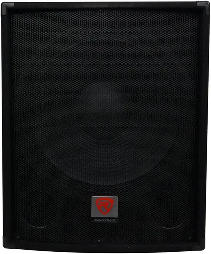 Miniatura 2 de Rockville SBG1184 - Subwoofer pasivo de 18 pulgadas, 1000W, 4 ohmios, 500W RMS, 750W de programa, gabinete MDF de doble puerto, montaje en poste