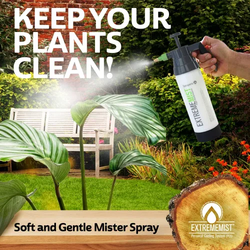 Miniatura 4 de ExtremeMIST Pulverizador de jardín de alto rendimiento, rociador de plantas y botella rociadora definitiva para plantas, pulverizador de bomba