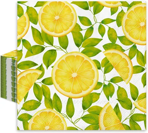 Miniatura 8 de Whaline 80 servilletas de papel de Acción de Gracias, hojas de arce, servilletas desechables de hojas de otoño, servilletas de almuerzo