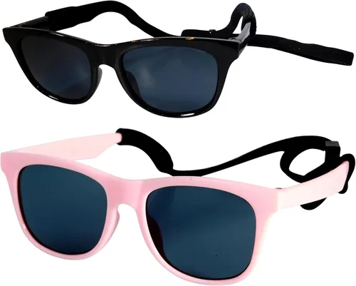 Miniatura 22 de G006 Disfraz para perro y mascota, estilo retro de los años 80, lentes de sol ajustables para razas medianas de 20 a 40 libras, para fiesta, Panto