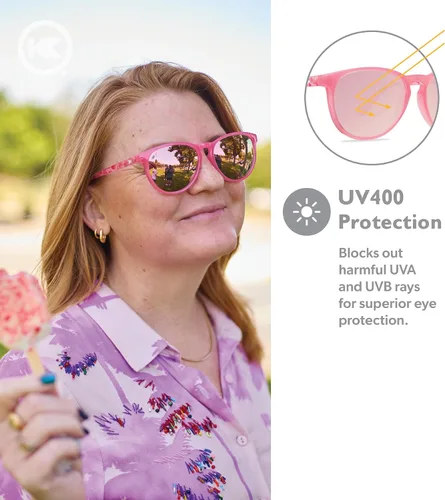 Miniatura 10 de Knockaround Mai Tais - Gafas de sol polarizadas para mujeres y hombres, lentes resistentes a los impactos y protección completa UV400
