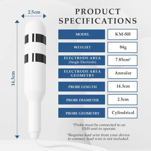 Miniatura 5 de K-fit Sonda de electrodo de tóner Kegel, KM-503