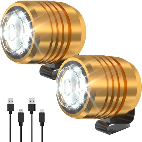 Miniatura 8 de 2 faros delanteros recargables compatibles con zuecos, luz ajustable para zapatos, linternas accesorios para niños y adultos, sandalias de clip, Azul