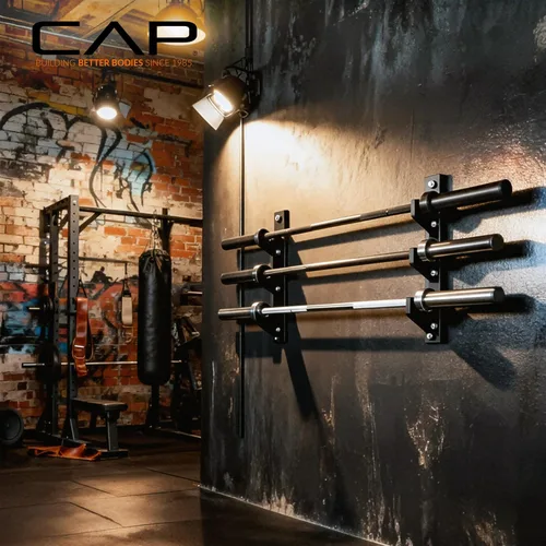Miniatura 6 de CAP Barbell Horizontal Bar Wall Rack