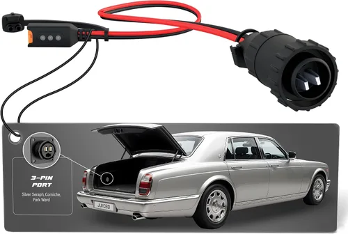Miniatura 9 de Adaptador JMR para Rolls Royce Ghost Phantom compatible con CTEK (puerto de 2 pines, con indicador) Compatible with CTEK, Ghost Phantom