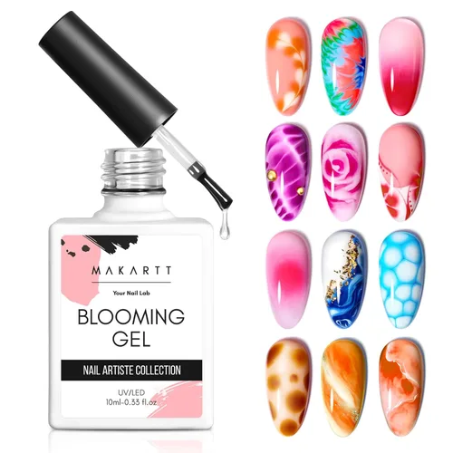 Miniatura 16 de Makartt Juego de esmaltes de uñas de gel con purpurina navideña - 2 piezas de 15ml (0.51 onzas líquidas), gel brillante, removible con UV