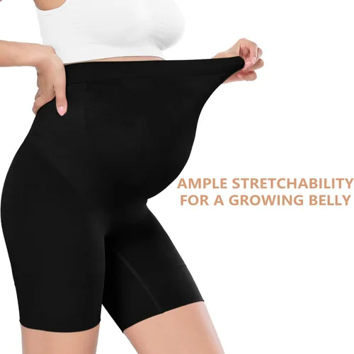 Miniatura 6 de B Shape Premium Maternity Shapewear with Belly Support Pregnancy Shapewear Shorts for Photoshoot Dress Baby Shower Dress