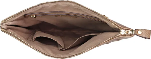 Miniatura 5 de B BRENTANO Bolsa de embrague vegana en relieve de gran
