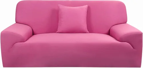 Miniatura 16 de uxcell Funda elástica para sofá, funda clásica sólida para sofás, sofá biplaza o sillón, muebles universales de poliéster elástico con una funda