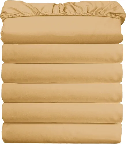 Miniatura 11 de Elegant Comfort Paquete de 6 sábanas bajeras ultrasuaves a granel – 1500 sábanas bajeras de microfibra de alta calidad hotelera, bolsillos profundos