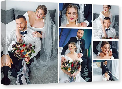 CXHOSTENT Impresiones en lienzo personalizadas con tus fotos, imágenes de lienzo personalizadas, lienzo personalizado, arte de pared, marco