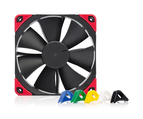 Noctua NF-F12 PWM chromax.Black.swap, ventilador silencioso premium, 4 pines (4.724 in, negro)