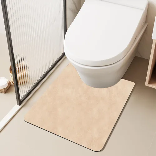 Miniatura 40 de TYUU Tapete de Baño de Halloween, Alfombra de Baño de Halloween Delgada Antideslizante de Secado Rápido Tapete de Baño de Murciélago que Cabe Debajo