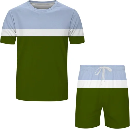 Miniatura 2 de Conjunto Deportivo para hombre, ropa de ejercicio y fitness para hombre, conjunto de trajes deportivos de los años 80