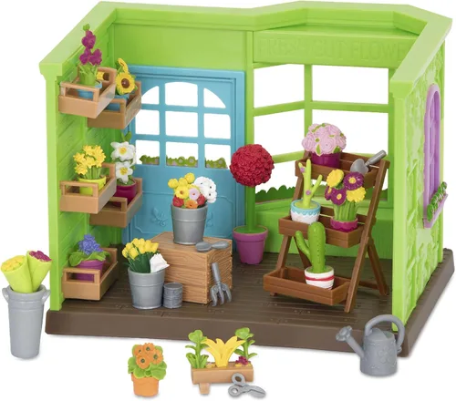 Miniatura 10 de Li'l Woodzeez Li'l Luvs & Hugs Nursery - Juego de casa de muñecas - Muebles y accesorios en miniatura incluidos - Juego de simulación durante más