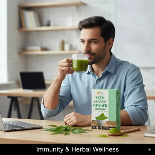 Miniatura 2 de Herbs Botanica Polvo de Neem para el Crecimiento del Cabello, Cuidado de la Piel y Desintoxicación, Polvo de Hojas de Neem Amargo Silvestre
