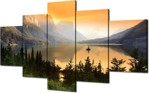 Miniatura 24 de Arte de Pared de Yosemite, Decoración de Pared del Parque Nacional Yosemite, Imagen de Paisaje de Montañas de California EE.UU., Impresión en 60Lx