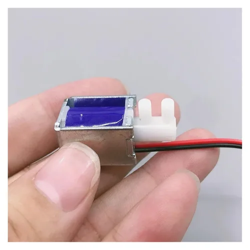 Miniatura 2 de DC 4.5V 6V 12V 24V Mini electroválvula eléctrica N/C normalmente cerrado micro agua líquido interruptor de control de flujo para bomba