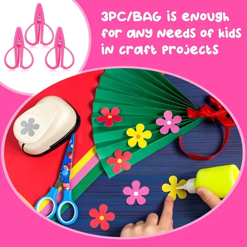 Miniatura 4 de Tijeras pequeñas de viaje de 3 piezas pequeñas tijeras portátiles para coser tijeras artesanales con cubierta para mujeres y niñas, hilo de tela