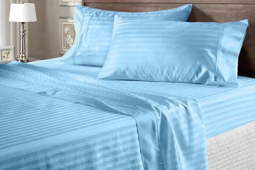 Miniatura 12 de SHERA'S BEDDINGS Juego de sábanas de bolsillo extra profundo de 7 a 9 pulgadas, juego de ropa de cama de calidad egipcia California Queen de 60 x 84