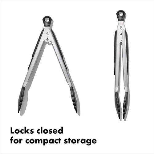 Miniatura 4 de OXO Juego de pinzas Good Grips de 2 piezas con cabezales de nailon