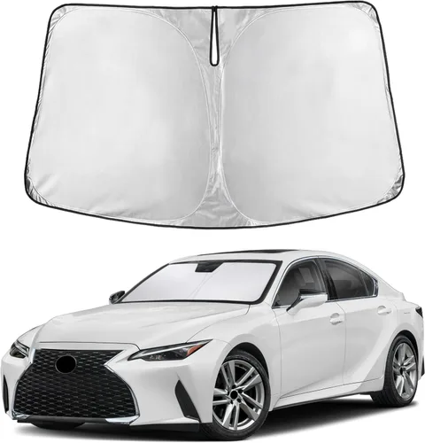 Miniatura 306 de EcoNour Parasol para parabrisas compatible con Hyundai Tucson 2016-2019 2020 2021, visera solar para parabrisas delantero y ventana, bloqueador