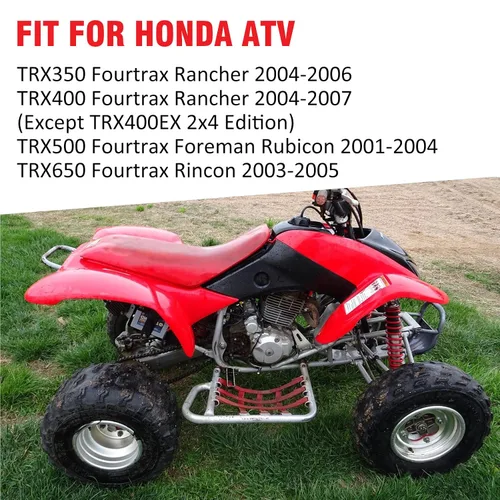Miniatura 2 de M MATI Juego de cilindros de rueda de freno delantero izquierdo y derecho todos 4 para Honda TRX350 TRX400 TRX500 TRX650 45310-HN2-006 45330-HN2-006