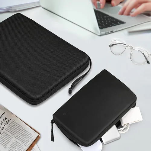 Miniatura 7 de FINPAC Funda rígida para laptop con funda para accesorios compatible con MacBook Neo (A18 Pro), MacBook M5/M4/M3/M2 de 13 pulgadas (2026-2022)