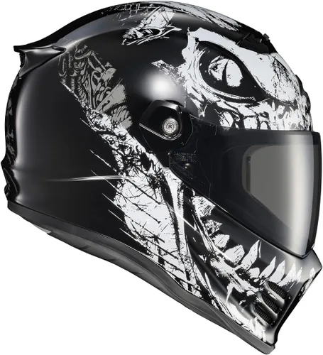 Miniatura 5 de ScorpionEXO Covert FX - Casco integral para motocicleta adulto estilo Street Fighter - bolsillos para altavoces con Bluetooth, certificación DOT ECE