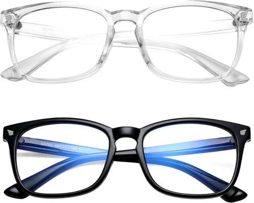 Miniatura 12 de Hycredi Gafas de Bloqueo de Luz Azul para Niños, Anti Fatiga Visual y Protección UV, Lentes para Computadora, Videojuegos, TV y Teléfono para Niños