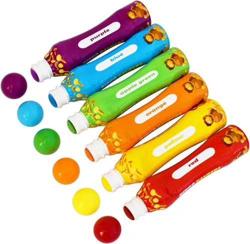 Miniatura 2 de Yuanhe Bingo Daubers - Marcadores de puntos – 3 oz Paint Dotter Bingo Dabbers/Dobbers, juego de 6