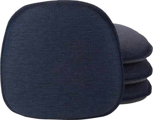 Miniatura 7 de Klear Vu Gripper - Cojín antideslizante para silla, moderno de mediados de siglo, ensamblado en Estados Unidos, relleno extragrueso, tela de Dorado