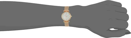Miniatura 8 de Fossil Carlie Mini Reloj casual de cuarzo de acero inoxidable para mujer