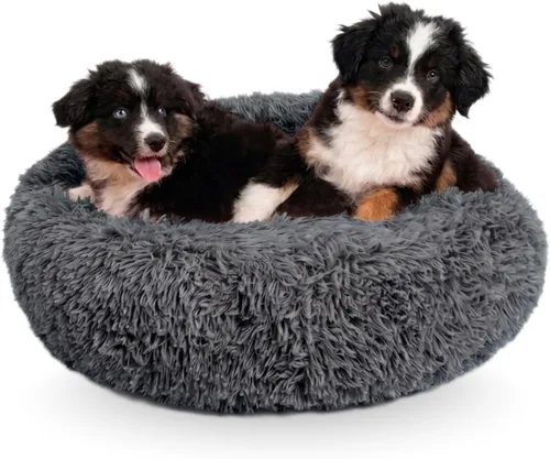 Active Pets cama para perro, relajante, para perros pequeños, medianos y grandes, cama antiansiedad, suave y mullida para perros y gatos, cómoda