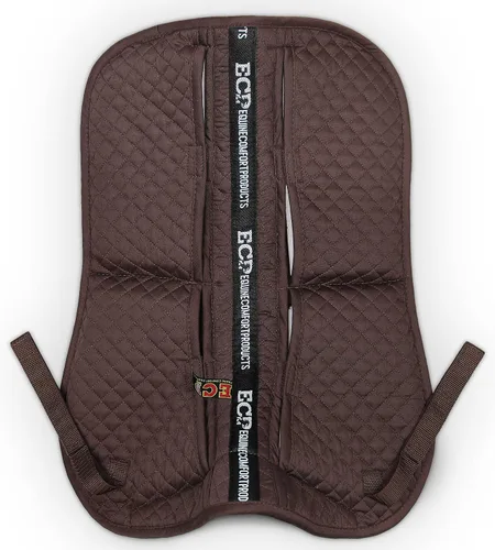 Miniatura 4 de ECP Equine Comfort Products Correction Half Saddle Pad con espuma viscoelástica ajustable
